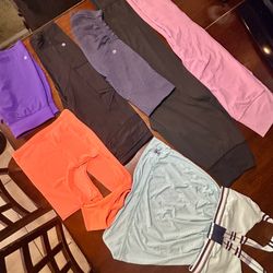 Lululemon 7 Pc Leggings & Tops -Size 6