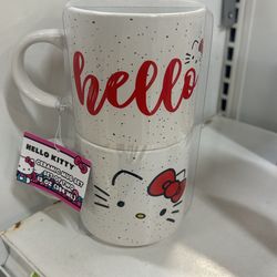 2 pc hello Kitty Mug Set