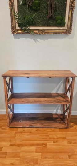 Wood Bookshelf