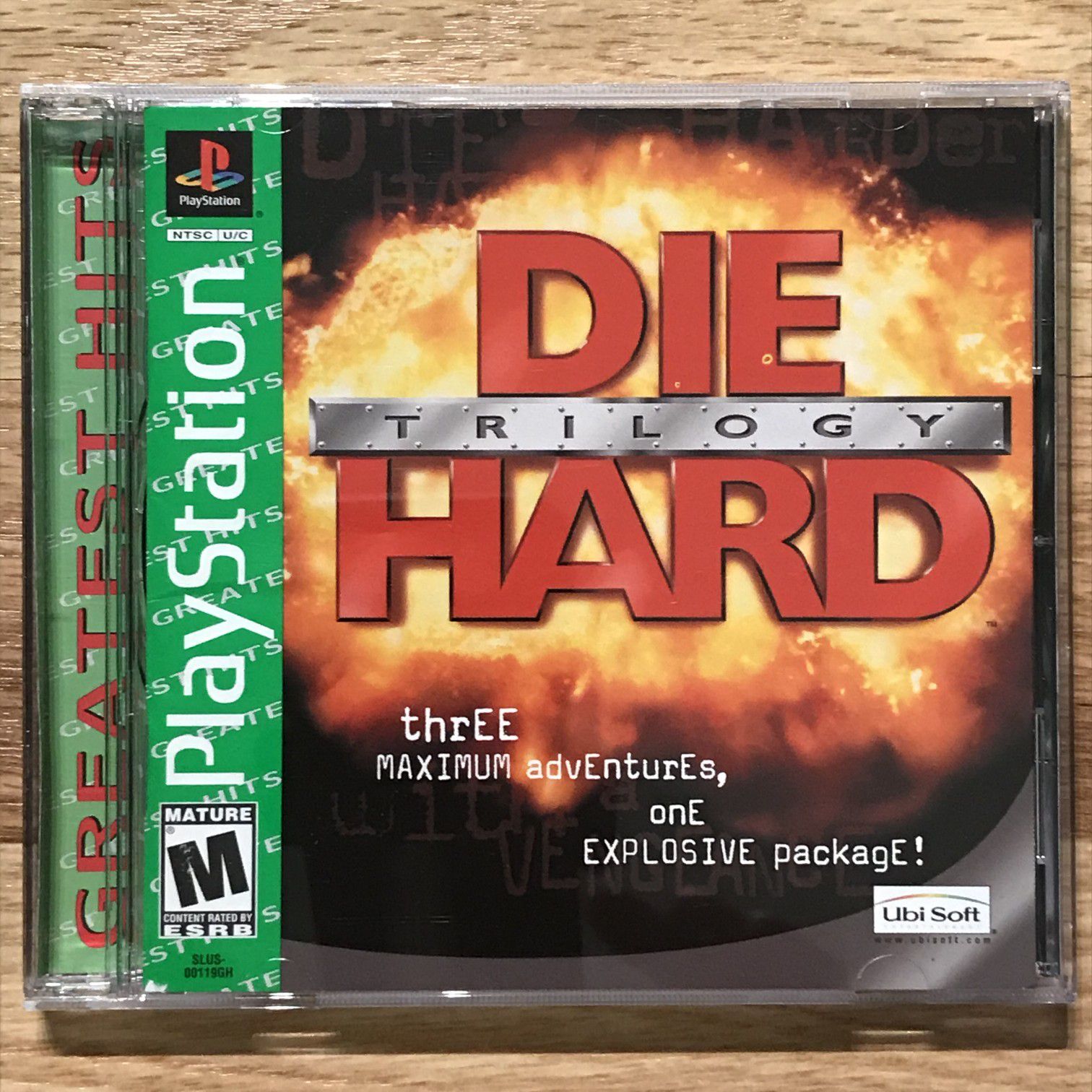 Die Hard Trilogy PlayStation PS1 Game