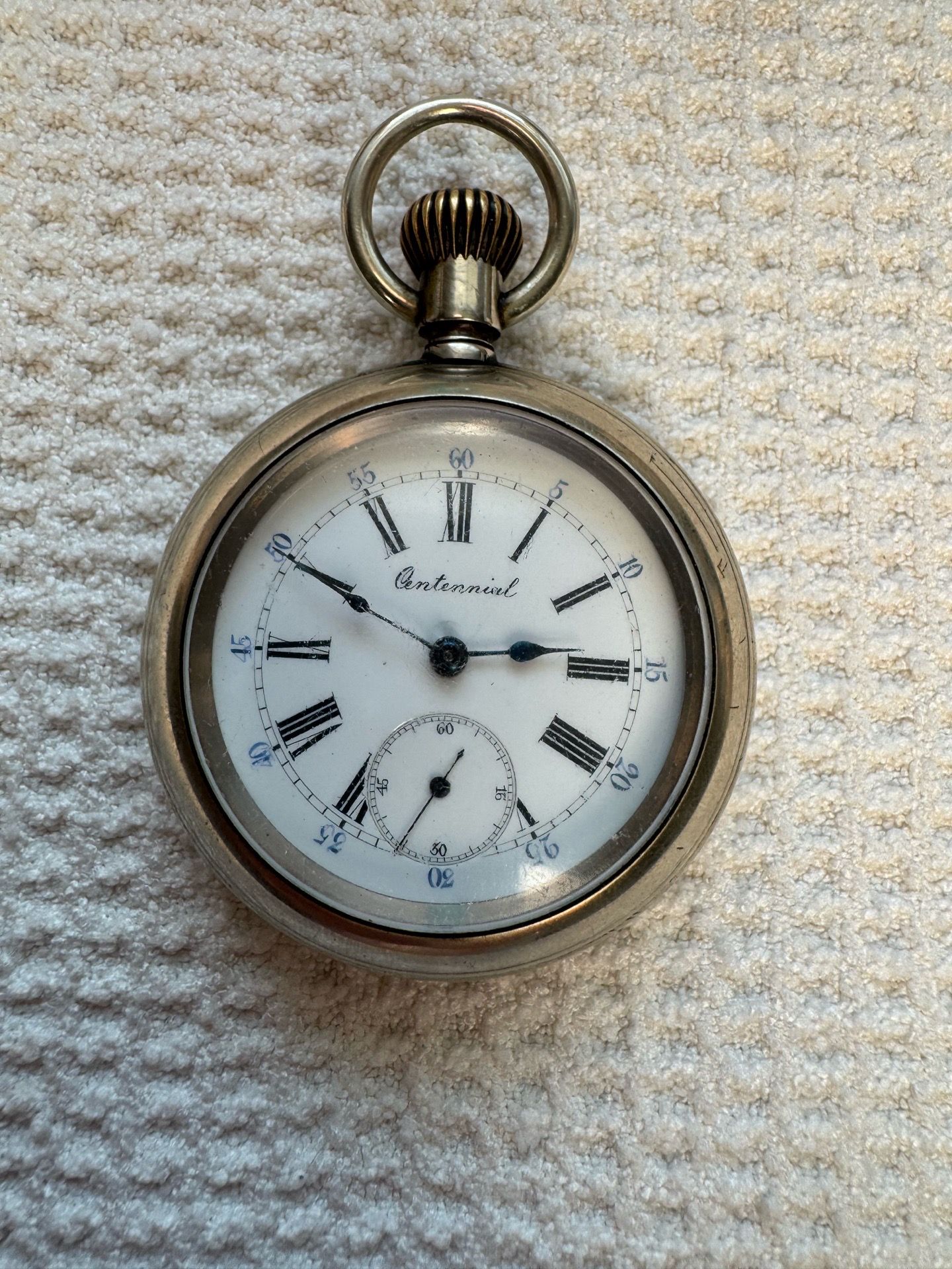 Pocket Watch Centennial 1876 Cross&Beguelin