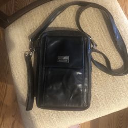 Leather Perlina Crossbody Bag