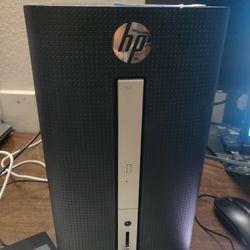 HP Pavilion Gaming AMD A12- 9800 @ 3.8GHz, 16gb Ram, 500gb SSD, Radeon R7 450 2gb Gaming Graphics , Windows 10 and Microsoft Office. Comes with Monito
