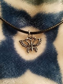 Butterfly necklace!