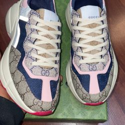 Gucci Women's GG Rhyton sneaker