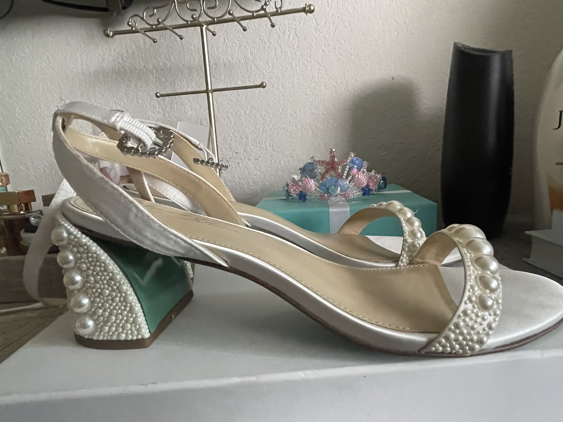 Wedding shoes (Betsey Johnson) 9 1/2