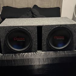 Quinn 12” Subs w/ box