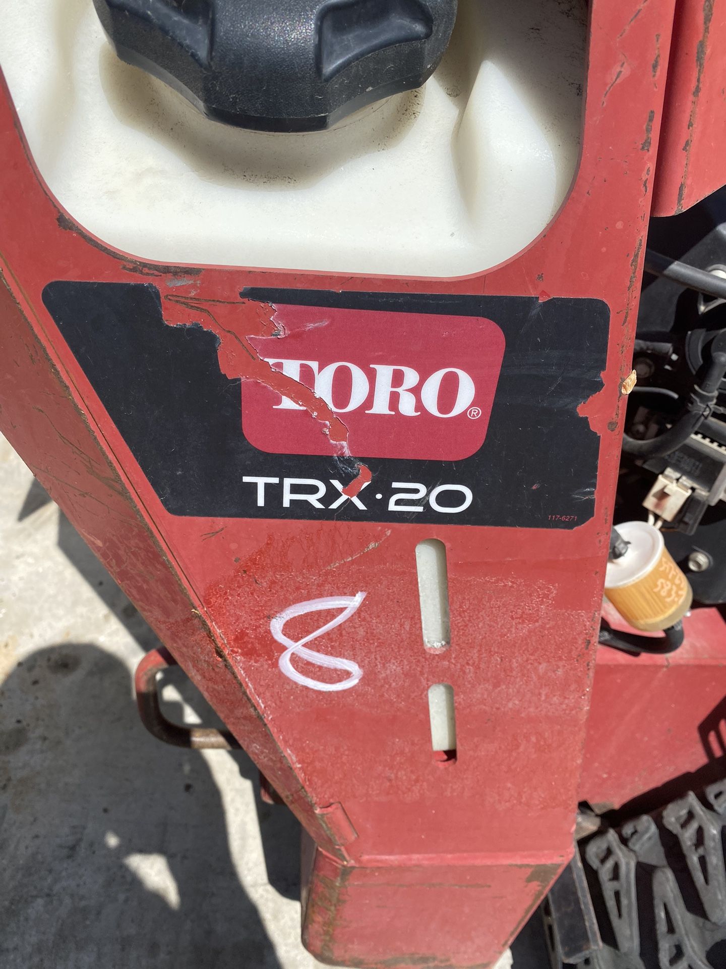 Toro TRX20 Trencher