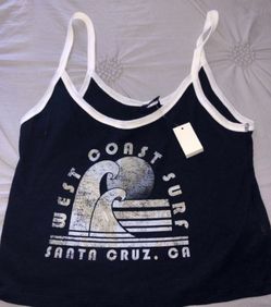 Crop Top - Navy