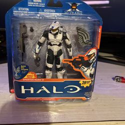 Halo 10 Year Anniversary action figure of Spartan Mark Vi brand, new and sealed