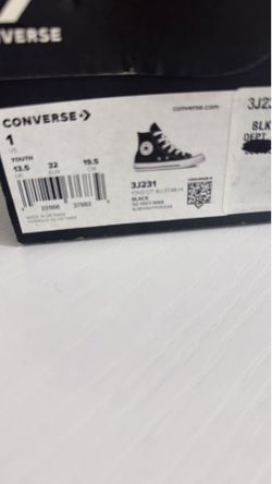Black Converse