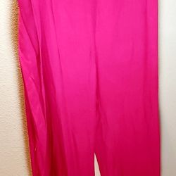 Fushia Beaded Maxi Capris size Woman's XL  