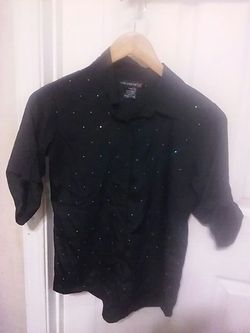 Black Dress blouse