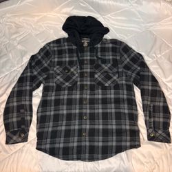 Legendary Whitetails Hooded Flannel Shirt Jacket