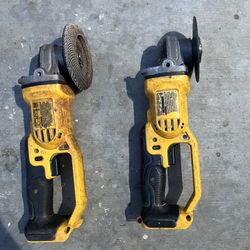 Dewalt Cordless Angle Grinders