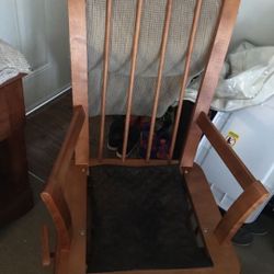 Rocking chair With Removable Cover