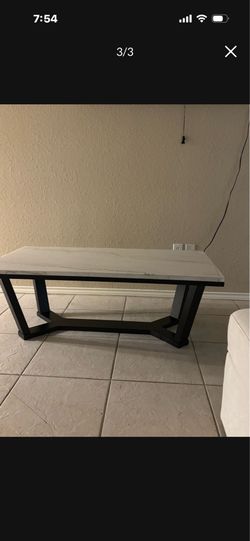 Marble coffee table
