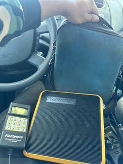 Field piece refrigeration scale