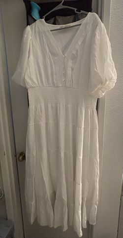White dress