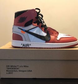 Off White Chicago’s (100% Authentic) (Only selling cause used twice)