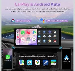 CARPURIDE W903S3 9.3 Inch HD Wireless Carplay & Android Auto Screen, 4K Screen