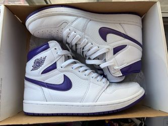 2021 WMNS Air Jordan 1 Retro Court Purple Size 9
