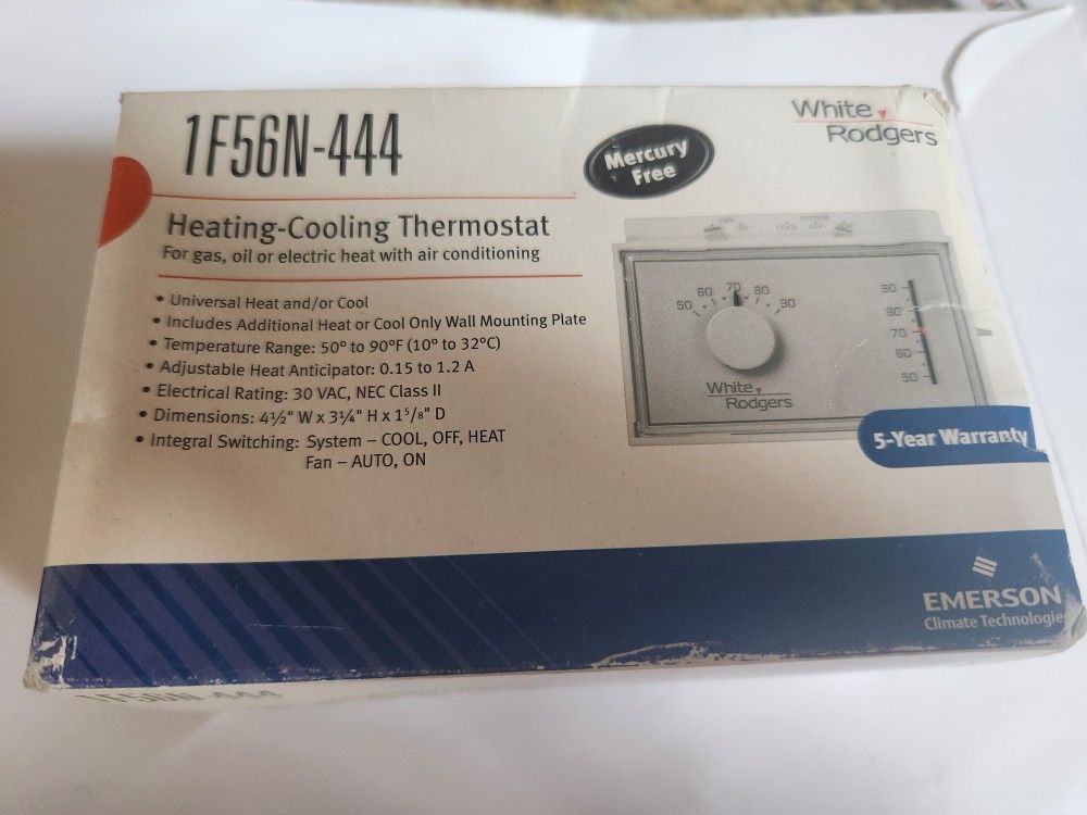 White Rodgers 1F56N-444 Thermostat New $20 for Sale in Houston, TX - OfferUp
