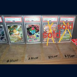 Pokemon Card Slabs