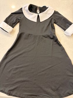 Little girl Wednesday dress 3-4t