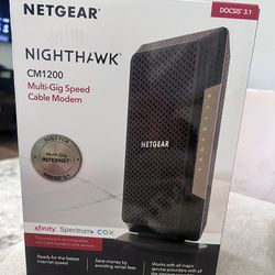 Nighthawk® Multi-Gig Cable Modem (no Cables, Only Modem)