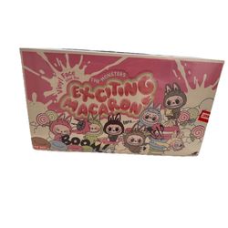 Authentic Labubu The Monsters Exciting Macaron Blind Box Complete Set of 6