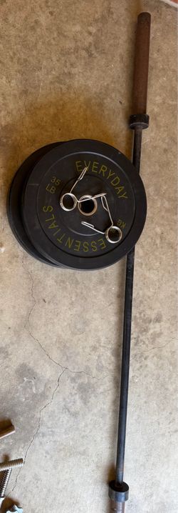 Olympic Barbell & Bumper Plates