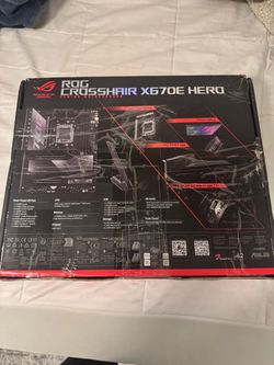 ASUS ROG Crosshair X670E Hero AMD X670 AM5 Ryzen