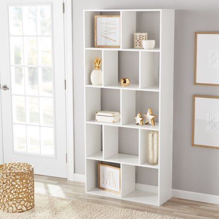 Bookcase 12-Cube, White. A12-9819