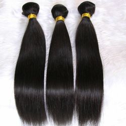 Pure Virgin Straight Human Hair…14 to 30”