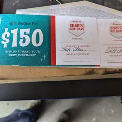 Snap-on Gift Vouchers