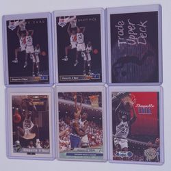 6‑Card Shaquille O’Neal Rookie Card Lot – All Upper Deck Variations, Ultra, Skybox, Classic Draft