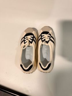 Ou Xing Retro Chunky Sneakers — Cream/Black, Brand New
