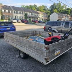 Great Aluminum  Tilt Trailer Obo