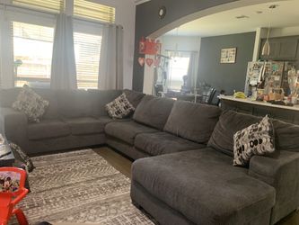 Grey 7- Seater Sectional Sofa