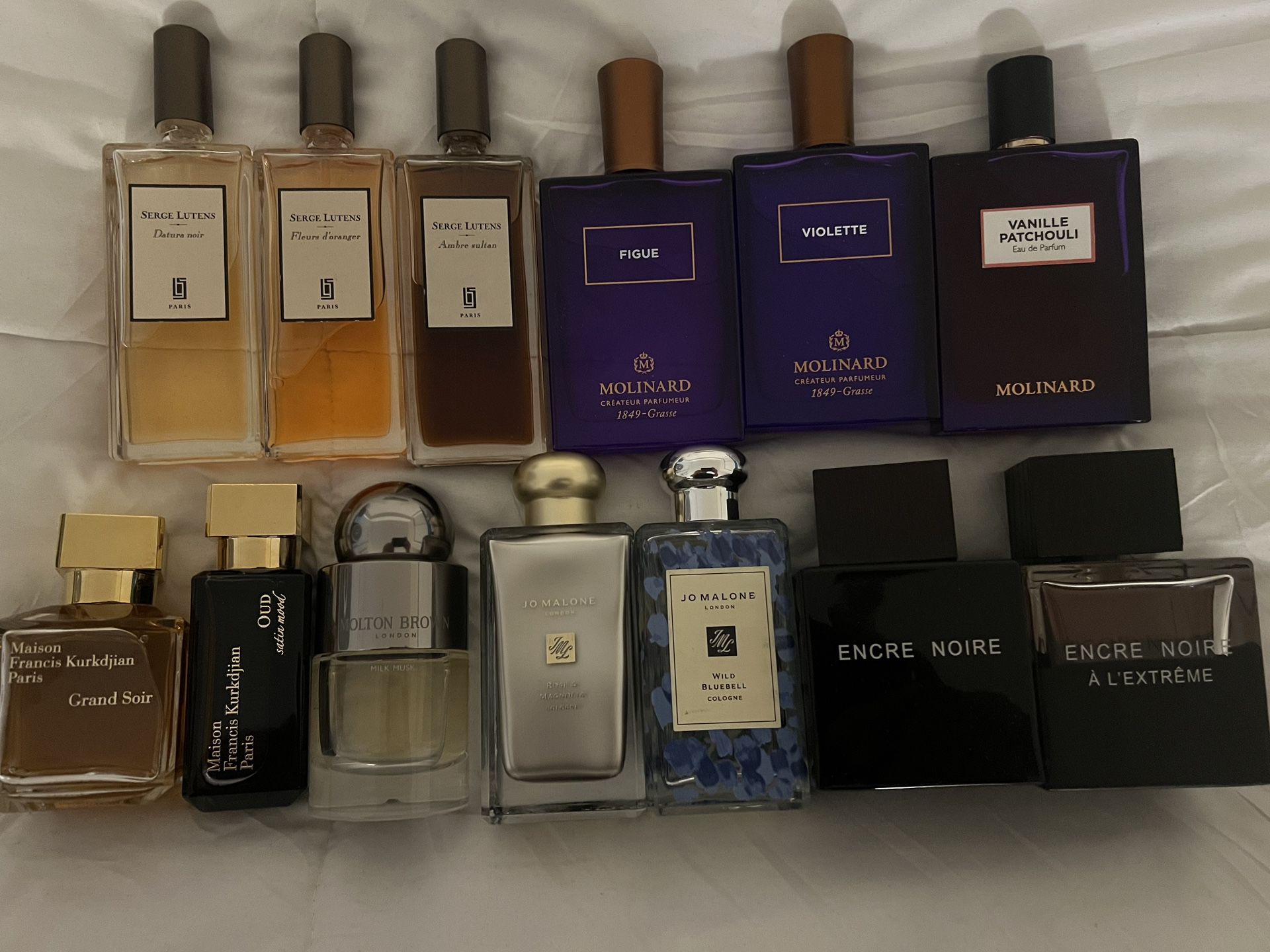 Selling some niche fragrances. 