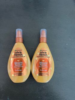 Garnier whole blends leave in spray