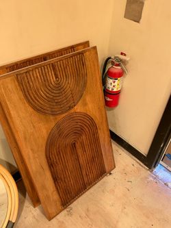 Carved Wood Wall Art Panel