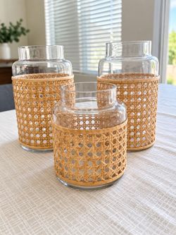 SET OF SCONCE CANDLE HOLDERS