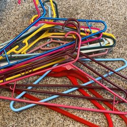 Different Colored Hangers