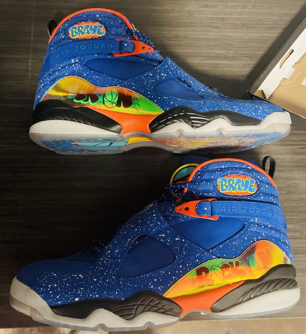 Jordan 8 Doernbecher With OG Box NDS Size 13