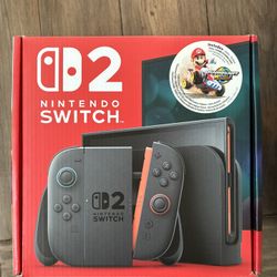 Nintendo 2 Switch With Mario Cart