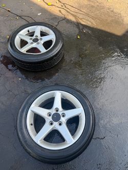 2 OEM 16” Rims Wheels off Helen Keller Acura RSX