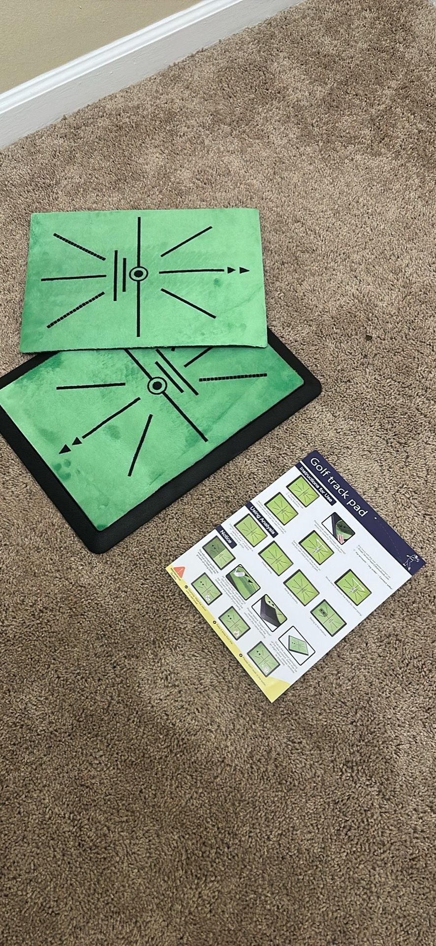 Golf Track Pad
