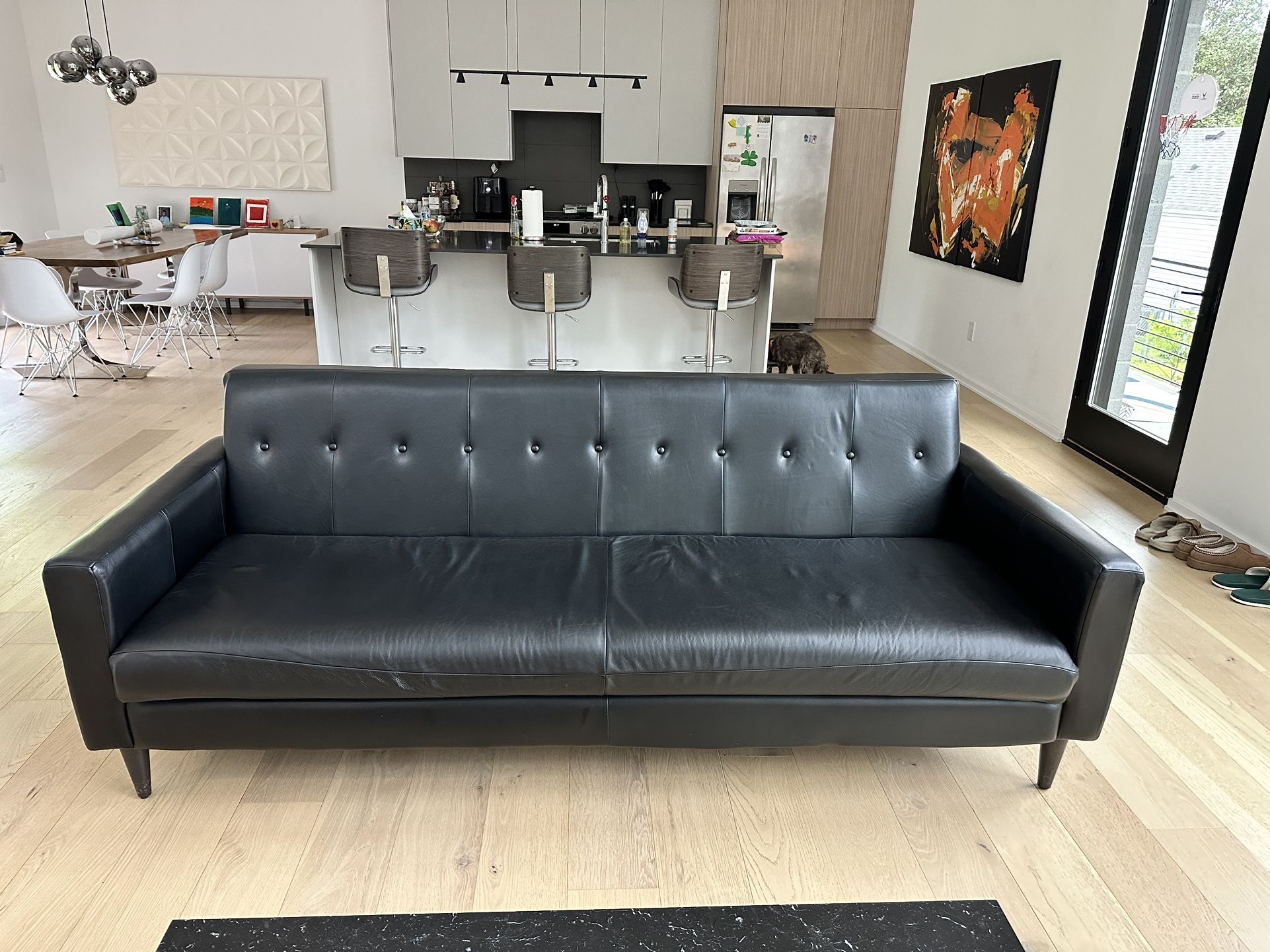 JOYBIRD Leather Sofa
